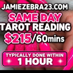 $215/60mins same day emergency reading