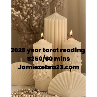 2025 year Tarot reading $250/60mins